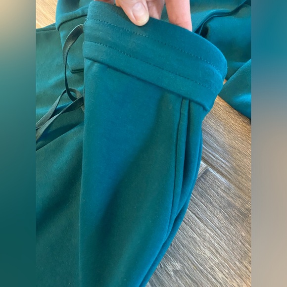 Teal Women's Jumpsuit Pretty Garden Two Piece Set Small - Picture 5 of 5